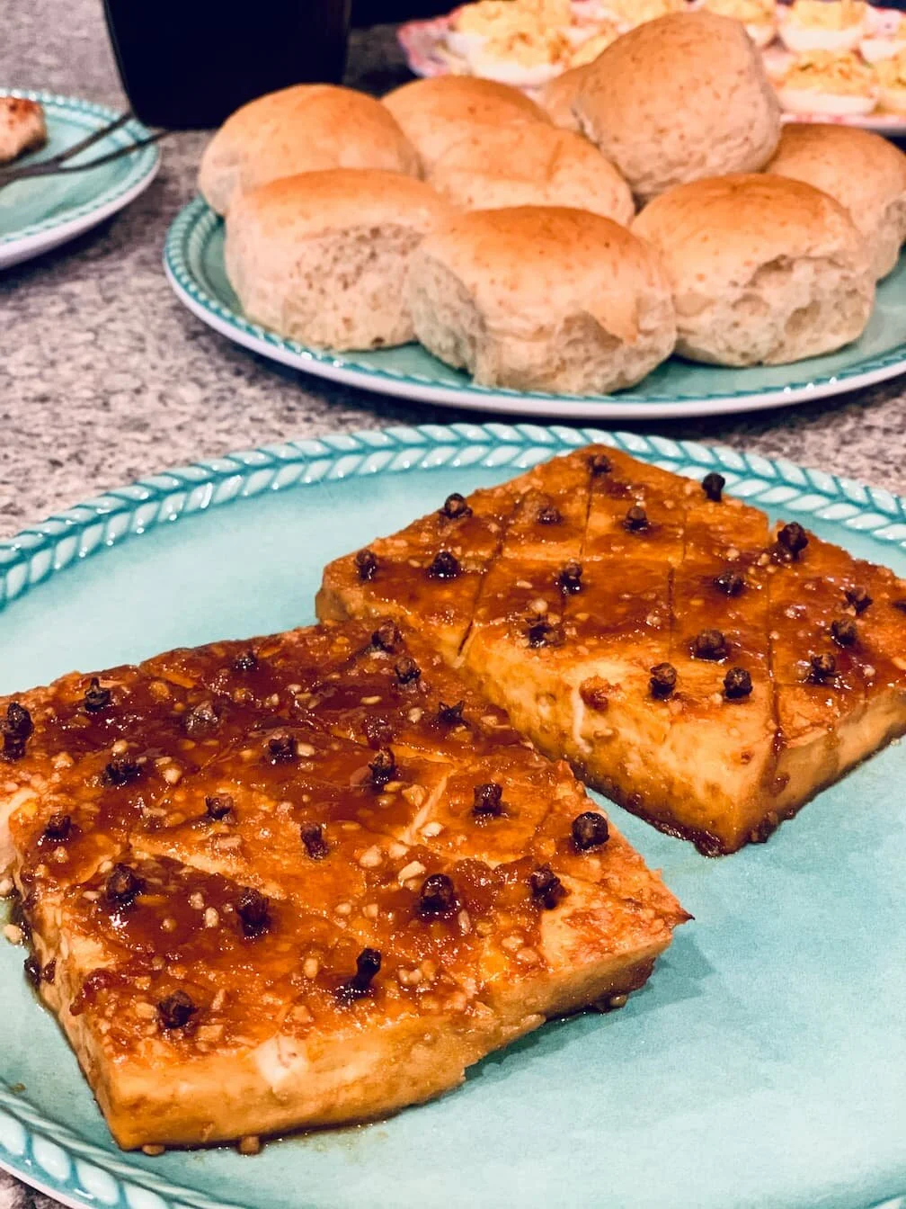 Nutritiously Simple — Maple Glazed Tofu