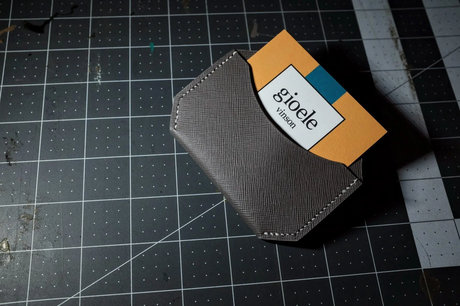 36.c Series - Card Case - Stone Grey