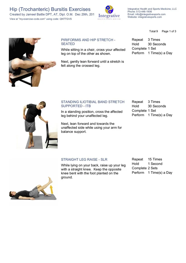 Personalized Physical Therapy Home Exercise Program (HEP) — IHSM