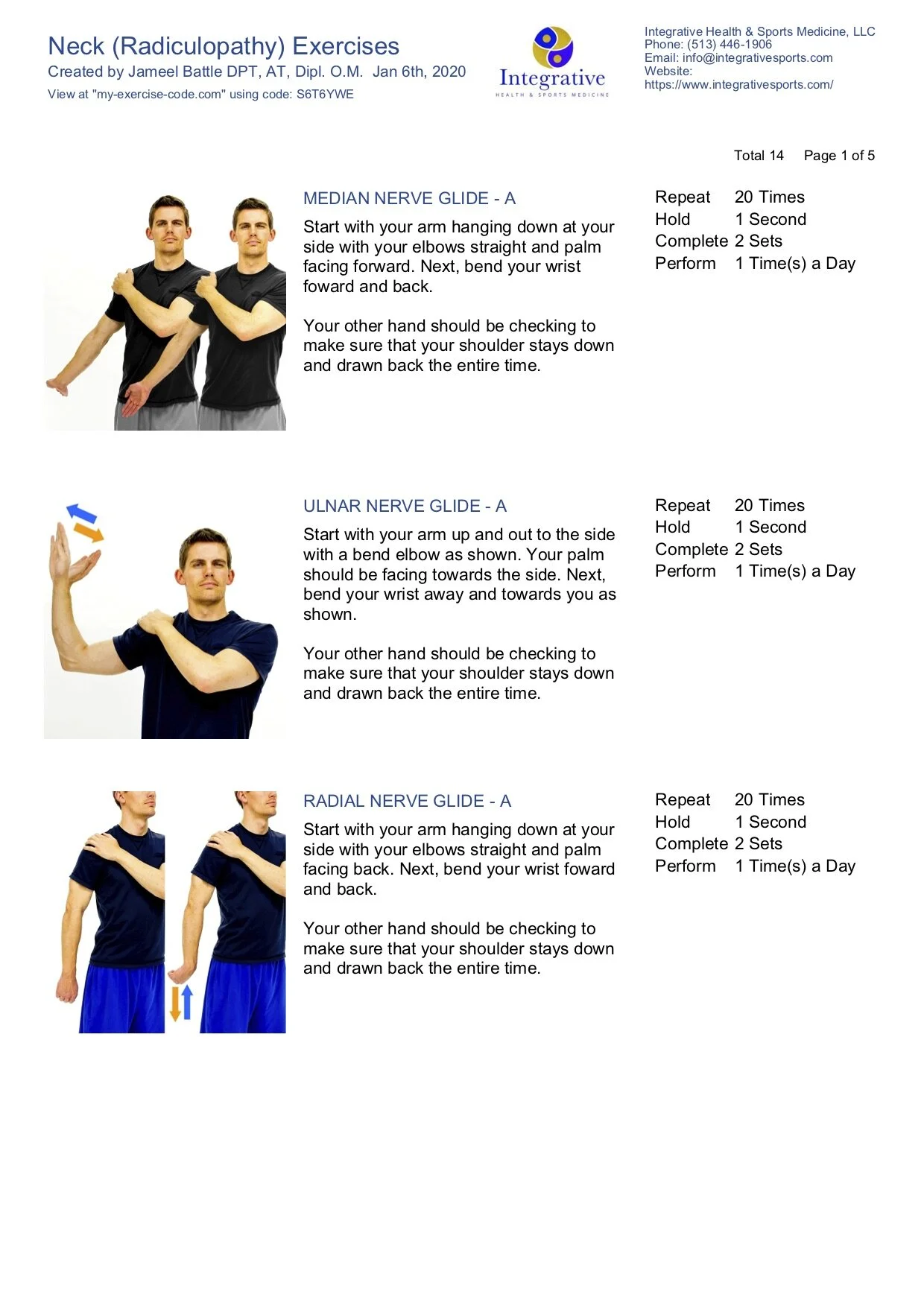 Neck Upper Back Stretches Cervical Radiculopathy 347x263