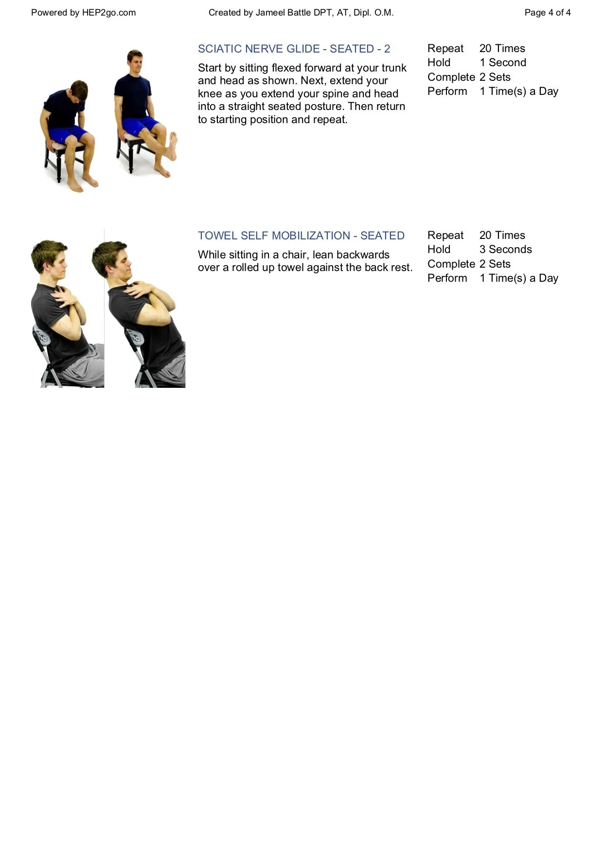 Home Exercise Program for Low Back Pain (Spinal Stenosis ) — IHSM
