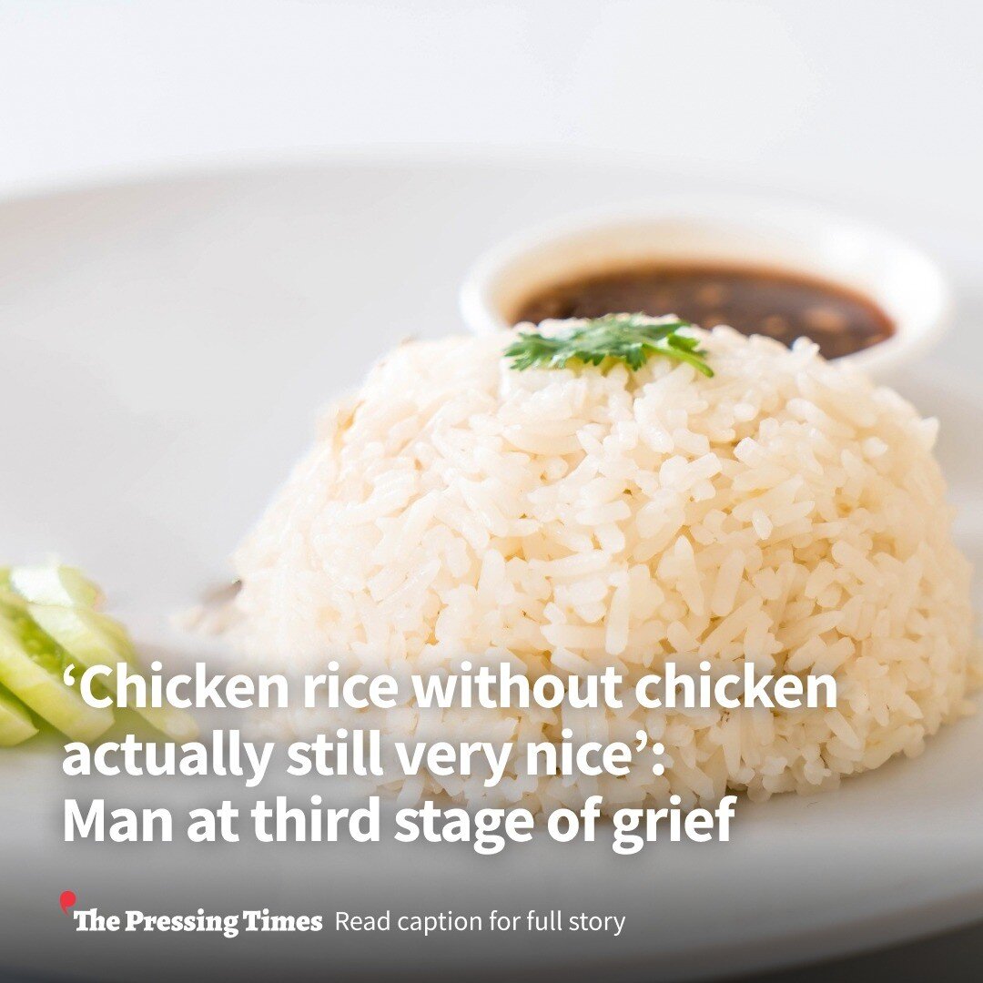[No harm, no fowl.]

MAXWELL&mdash;In light of Malaysia&rsquo;s recent chicken export ban&mdash;where some were clearly more affected by this tragedy than others&mdash;Michael Lim, a local chicken rice enthusiast who is currently undergoing the third