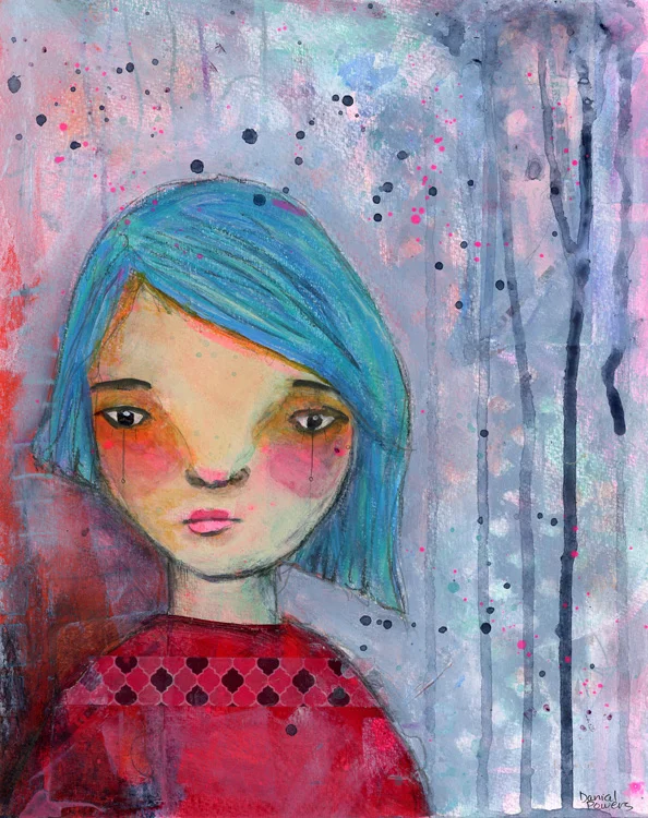 The Girl with the Blue Hair