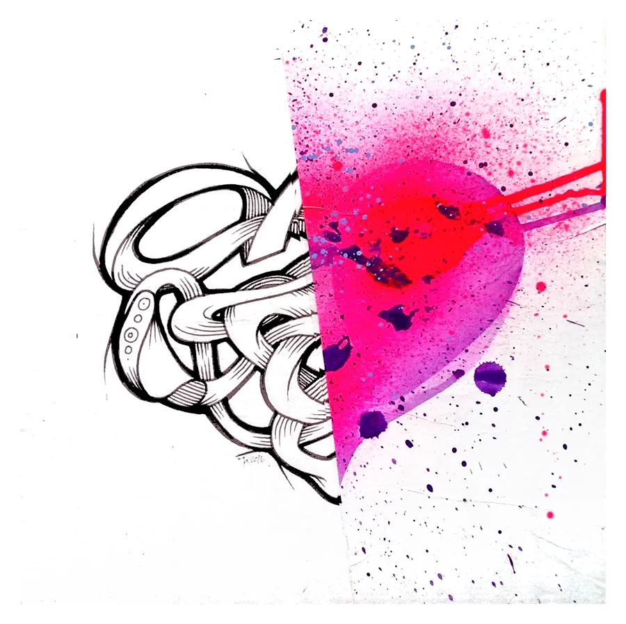 Exploding Heart (Right)