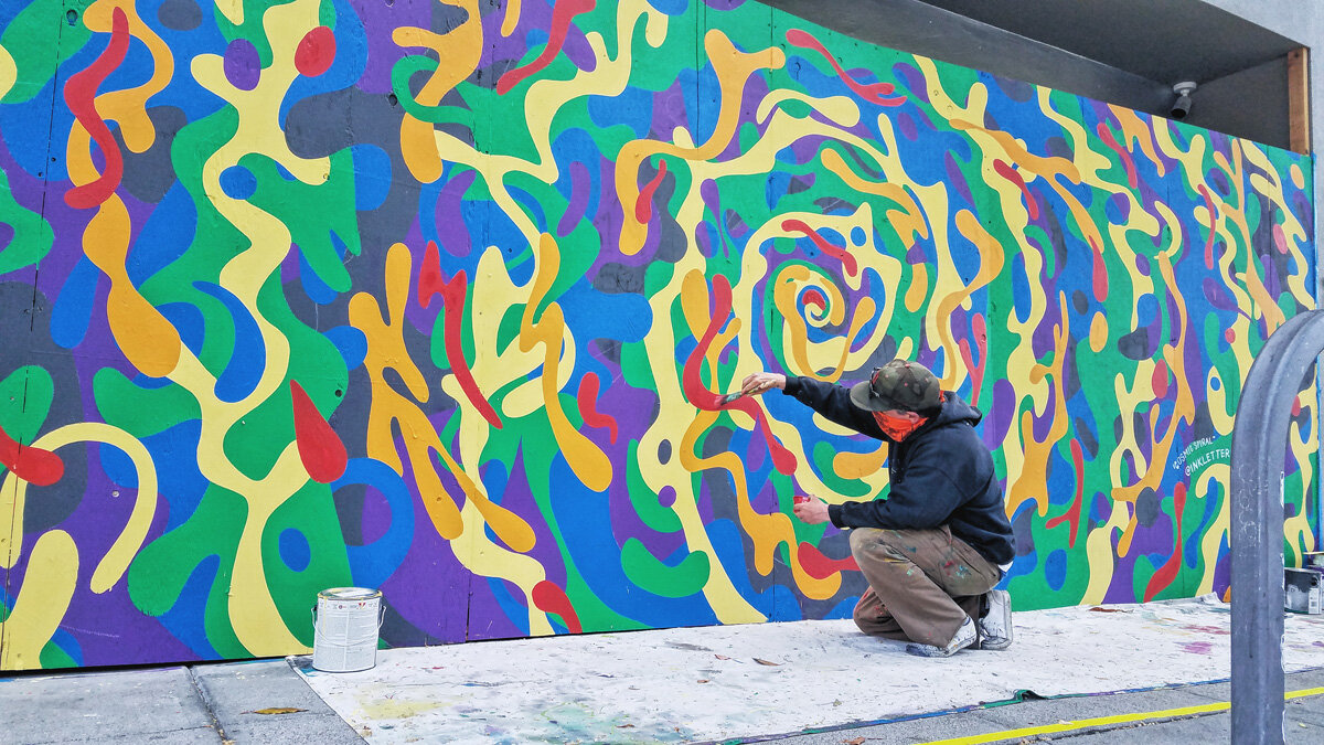  Todd painting Cosmic Spiral 