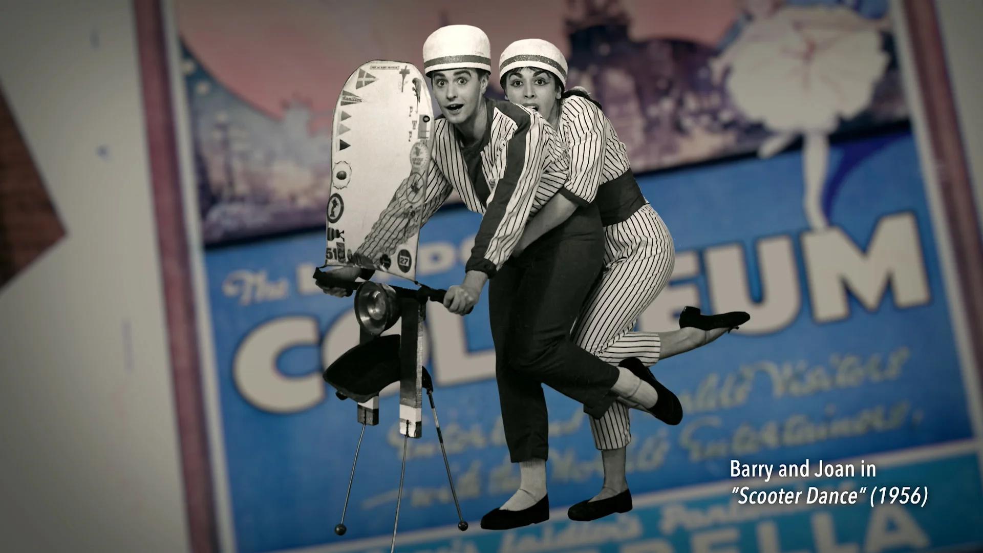 A scene from BARRY & JOAN. Photo courtesy of Vaudeville Documentary LLC.