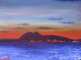 Edinburgh from Cockenzie