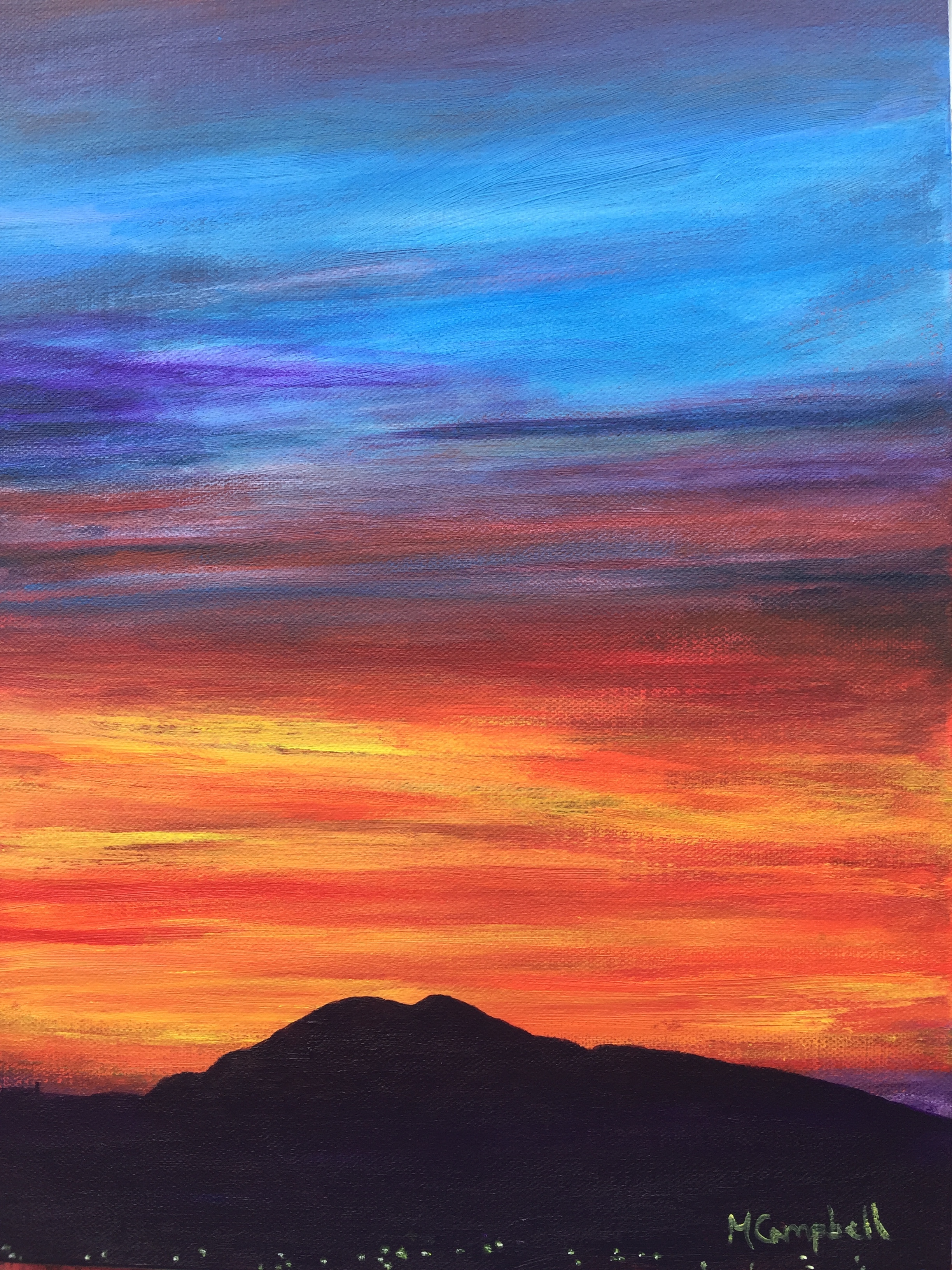 Arthur's Seat from ELC.