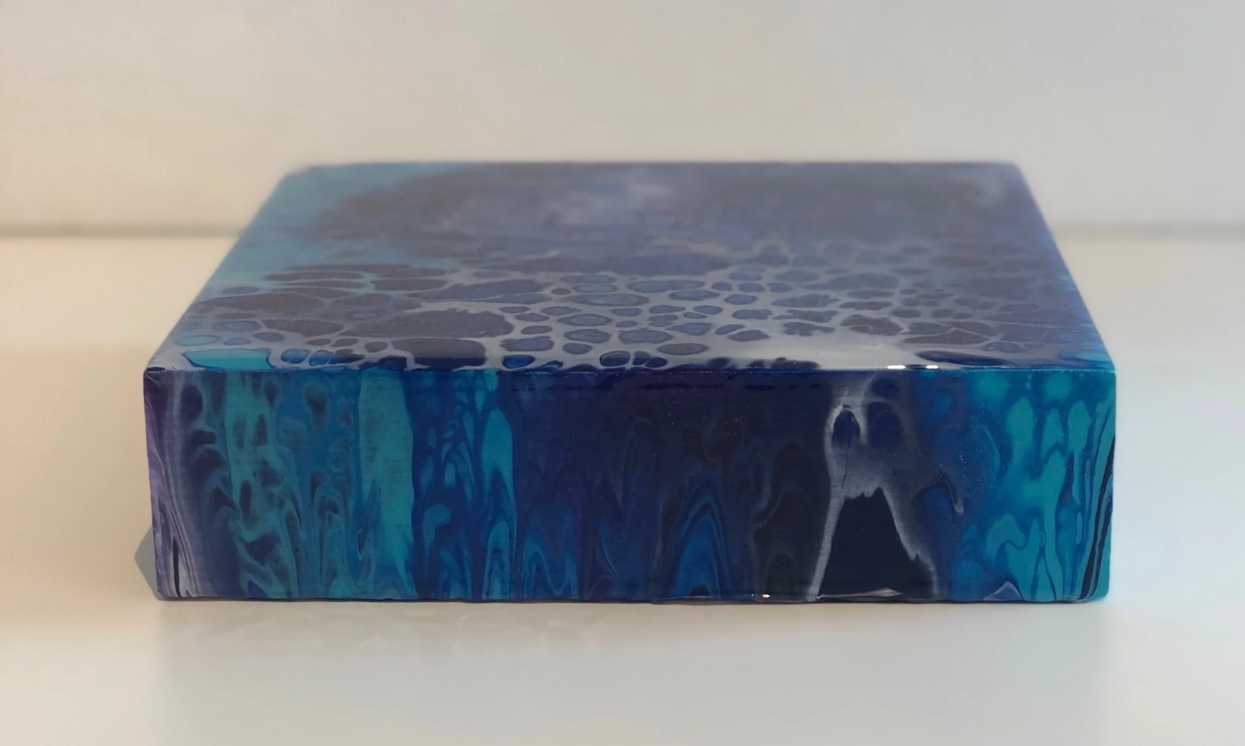 Molten Blue acrylic top