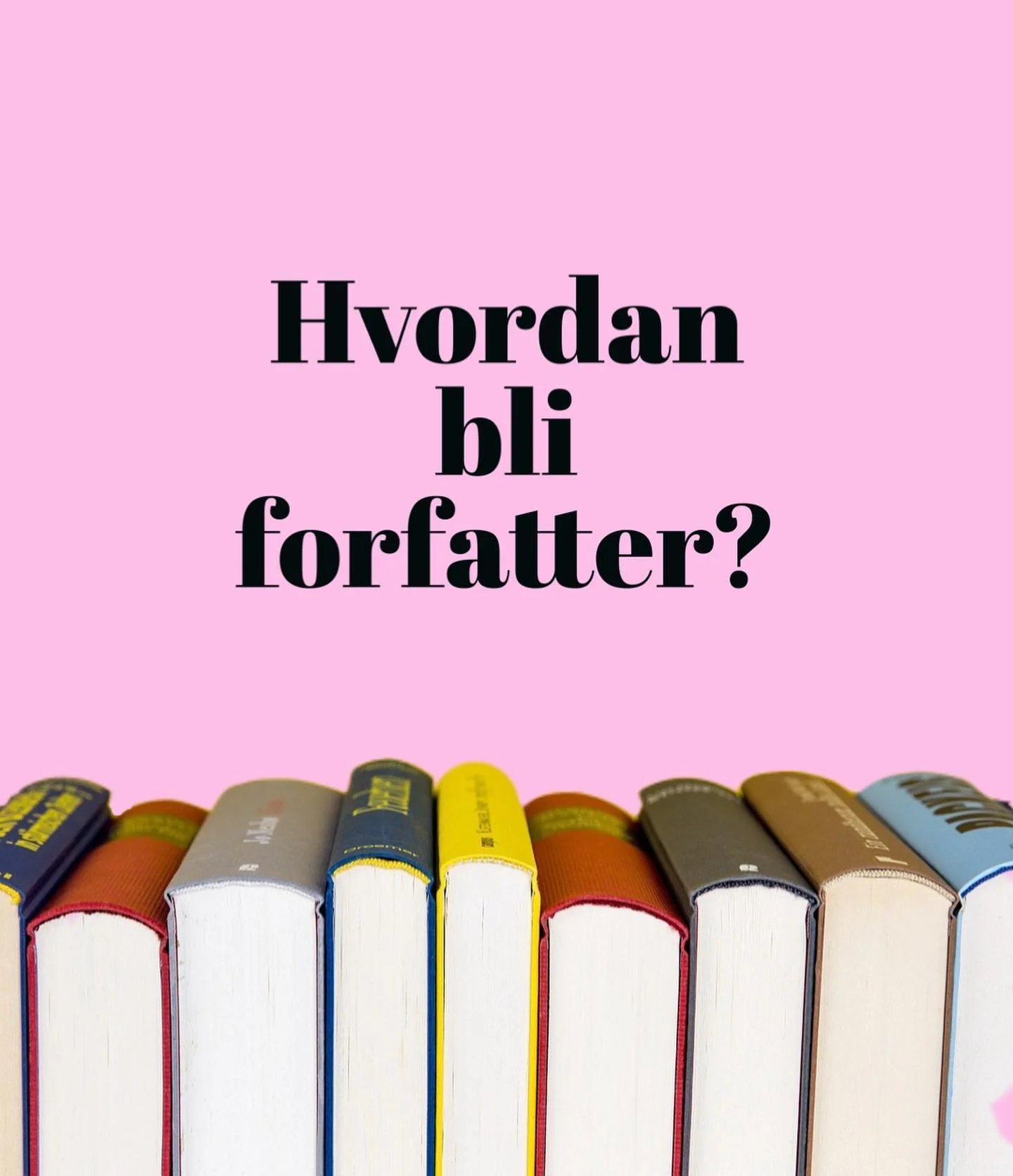 Hvordan bli forfatter?👉🏻

#skrivekurs #forfatterliv #skriveglede #skriv #skrive #forfatter #skrivelyst #skriveskole #bliforfatter #forfatterlivnorge #forfatterskolen #forfatterspire #bok #skriveakademiet #skriveliv #journalistikk #skrivetips