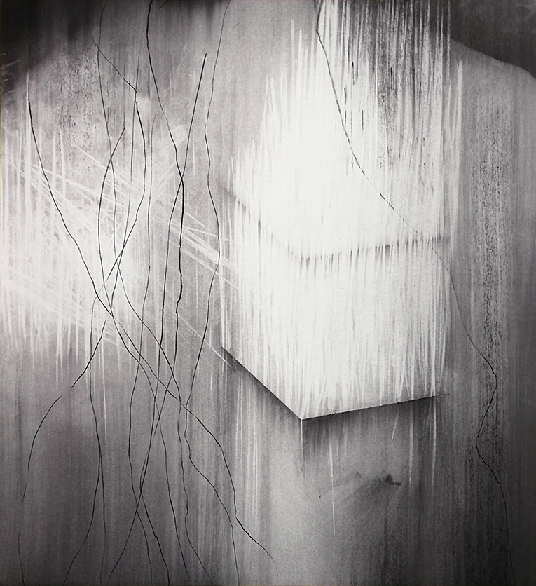 light pushes through the box