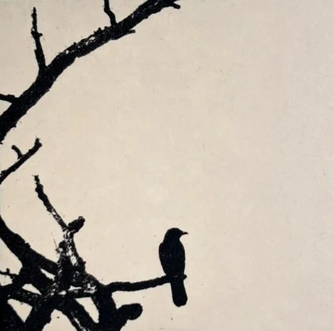 Laine, Odotus I, 2025, fotoetsaus ja chine collé, 10x10cm.jpg