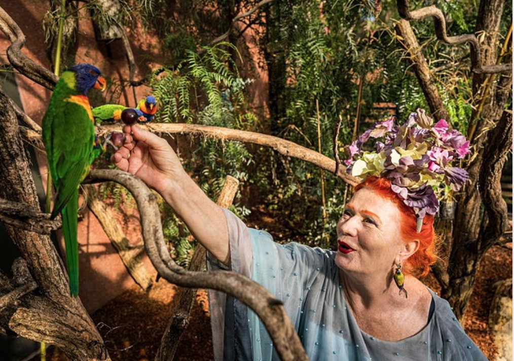Die Sängerin fühlt sich frei wie ein Vogel
