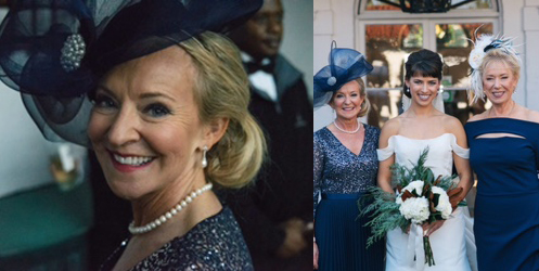 Elly Findlay “I just wanted to say a huge thank you for making my beautiful hat. It was a huge success and we had the most amazing wedding in USA. Thank you, thank you, thank you! Very best wishes, Elly.”