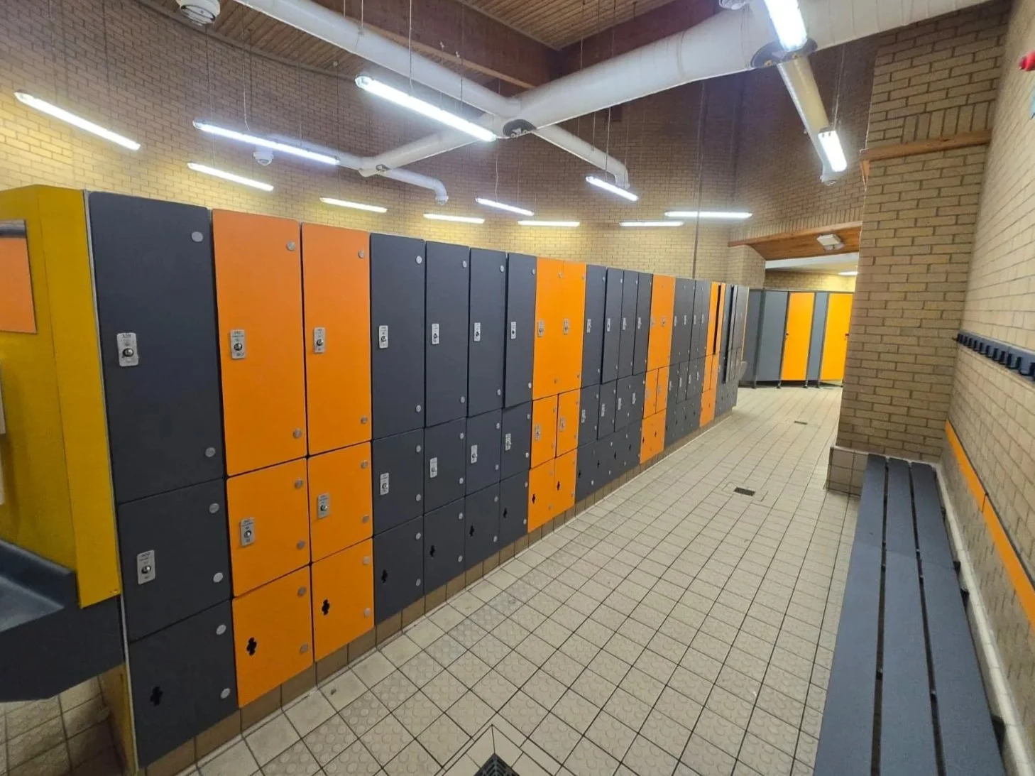 Vinyl wrap refurbishment at leisure centre - The Quays