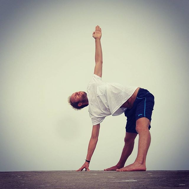Parivrtta Prasarita #Padottanasana: -
If practise would be just one pose, I might set for this one. Having had back problems for most of my youth, this pose has helped teach the cells of my body what true spinal extension means. While it is a great p