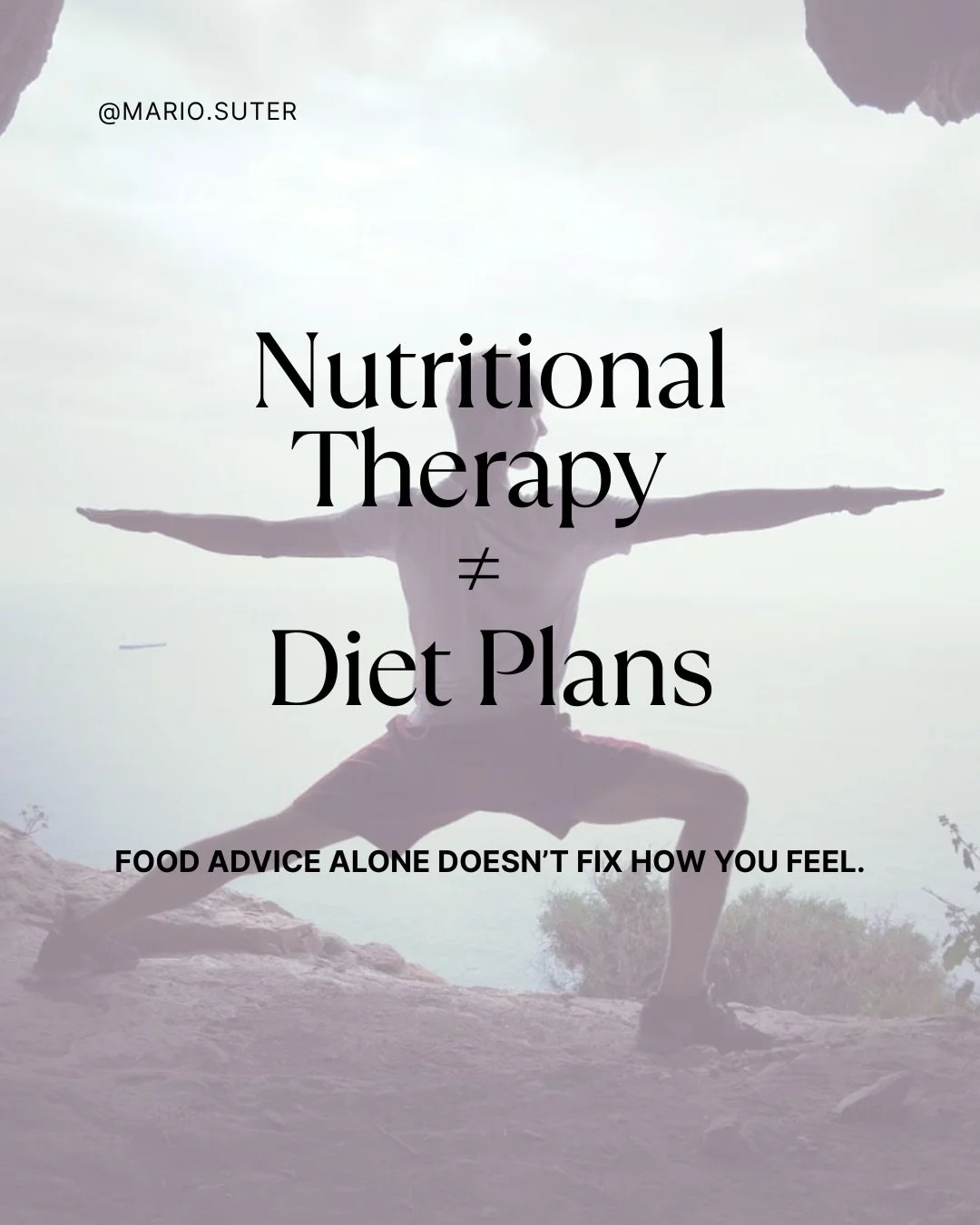 High output demands high support.

You ask a lot of your body. Deadlines. Training. Travel. Decision fatigue.

Yet most &ldquo;health advice&rdquo; tells you to simply eat less and exercise more. That is a recipe for burnout, not performance.

My app