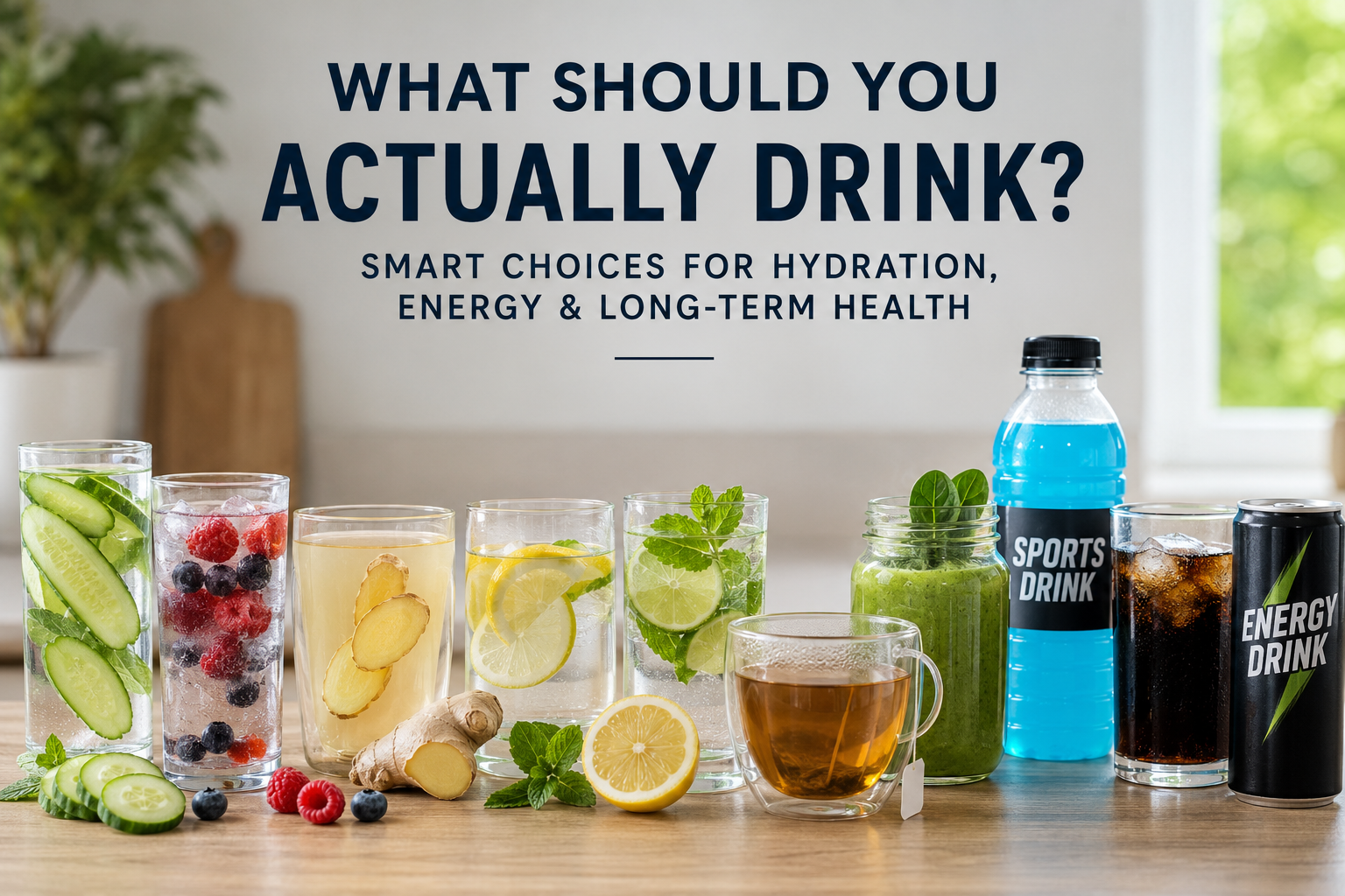 What Should You Actually Drink? A Nutritional Therapist’s Evidence-Based Guide