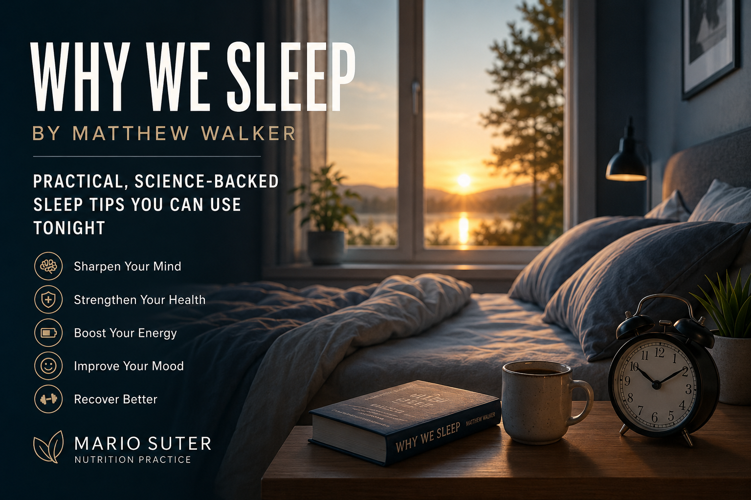 Why We Sleep: Practical Lessons from Matthew Walker That Actually Matter