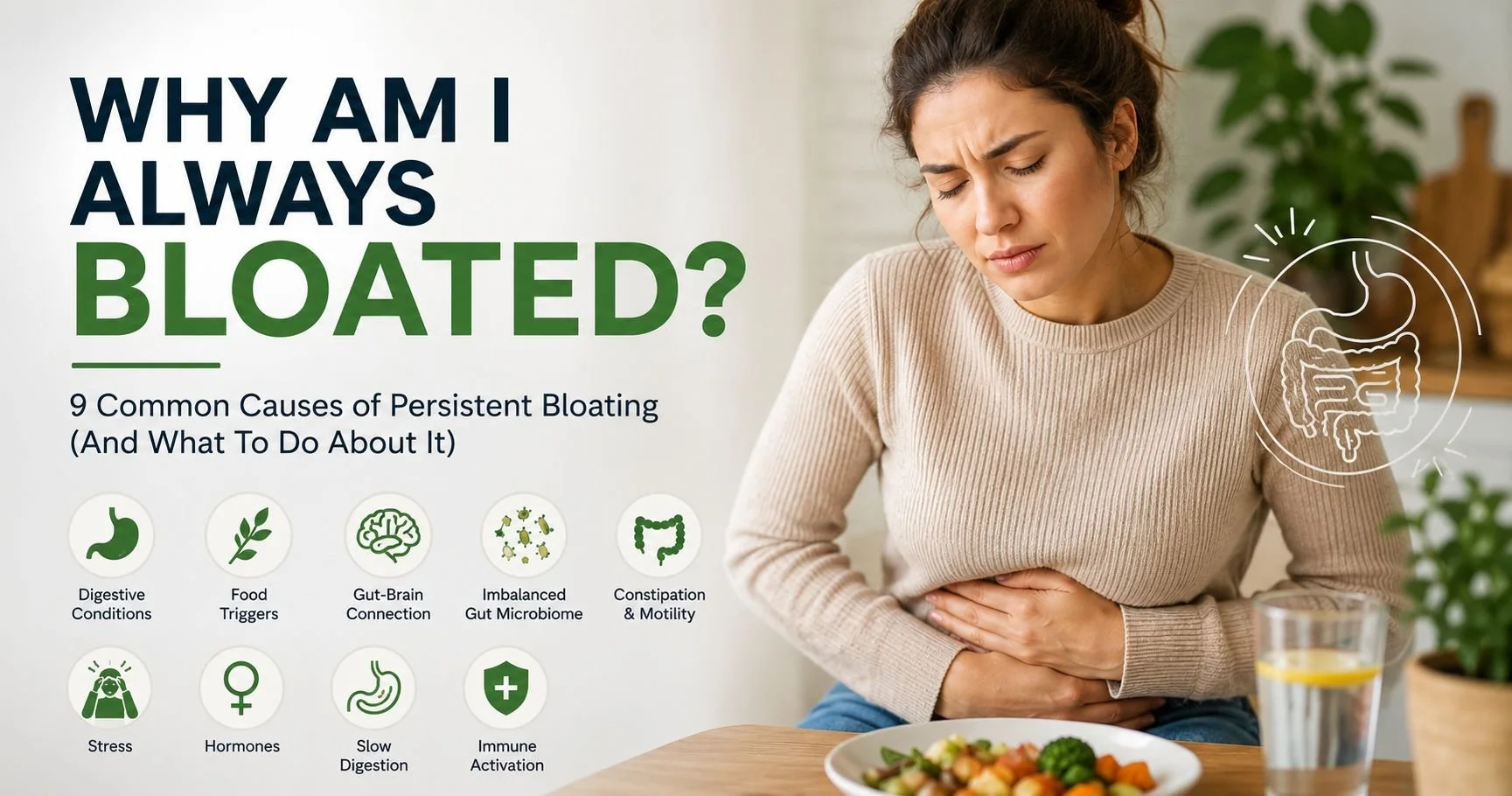 Why Am I Always Bloated? Common Causes of Bloating and What Your Gut May Be Telling You