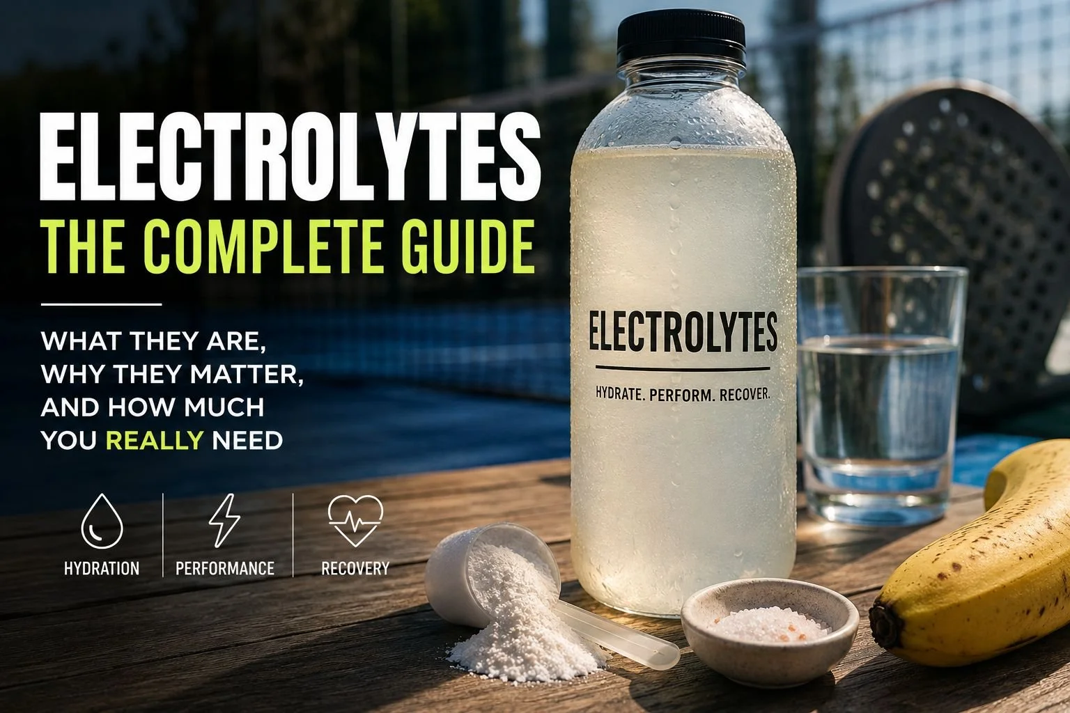 What Are Electrolytes? Benefits, Hydration &amp; Homemade Sports Drink