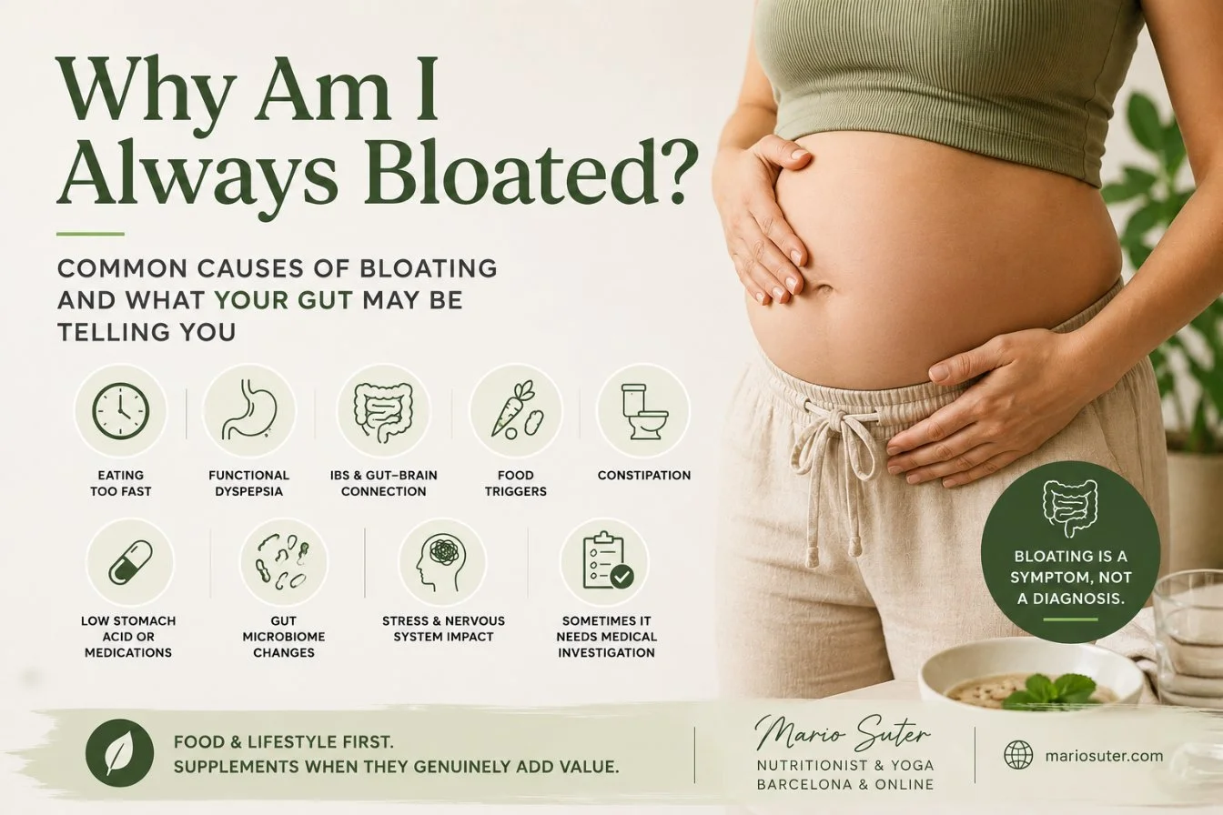Why Am I Always Bloated? Common Causes of Bloating and What Your Gut May Be Telling You