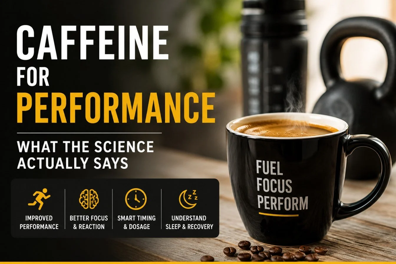Caffeine for Sports Performance: Benefits, Timing, Dosage, and What Science Says