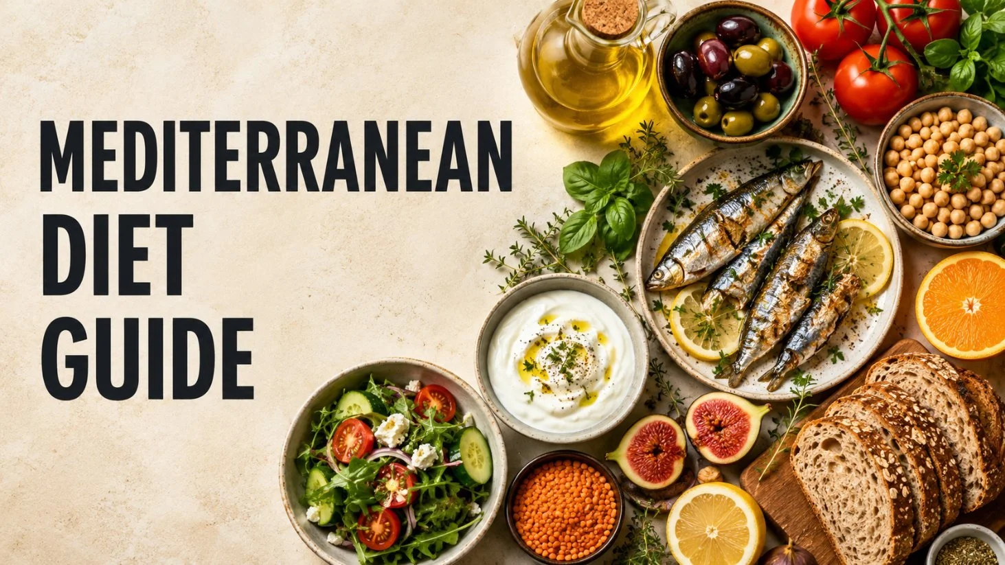 Mediterranean Diet Guide: Food List, Benefits, Recipes and 7-Day Meal Plan