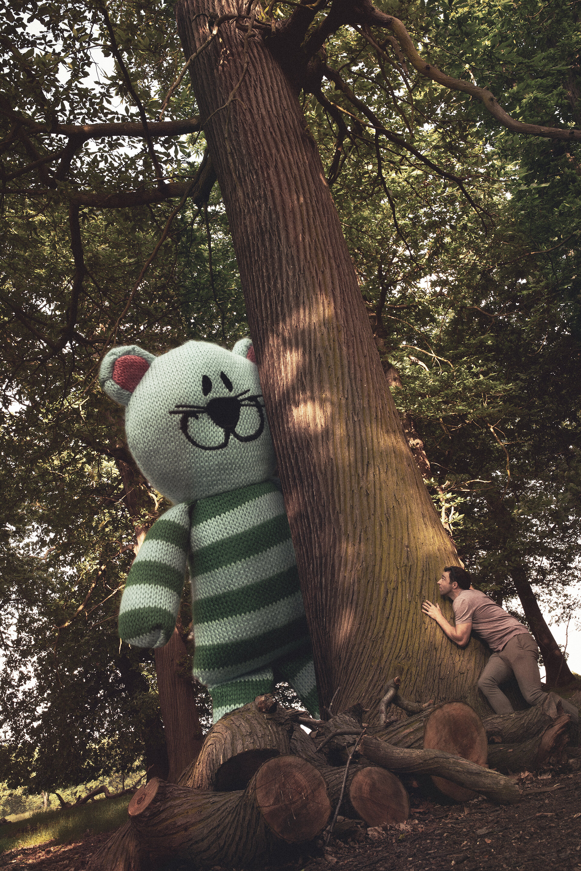 Bearly believable.Some say he’s intimidating, but he’s really just a big teddy bear once you get to know him.