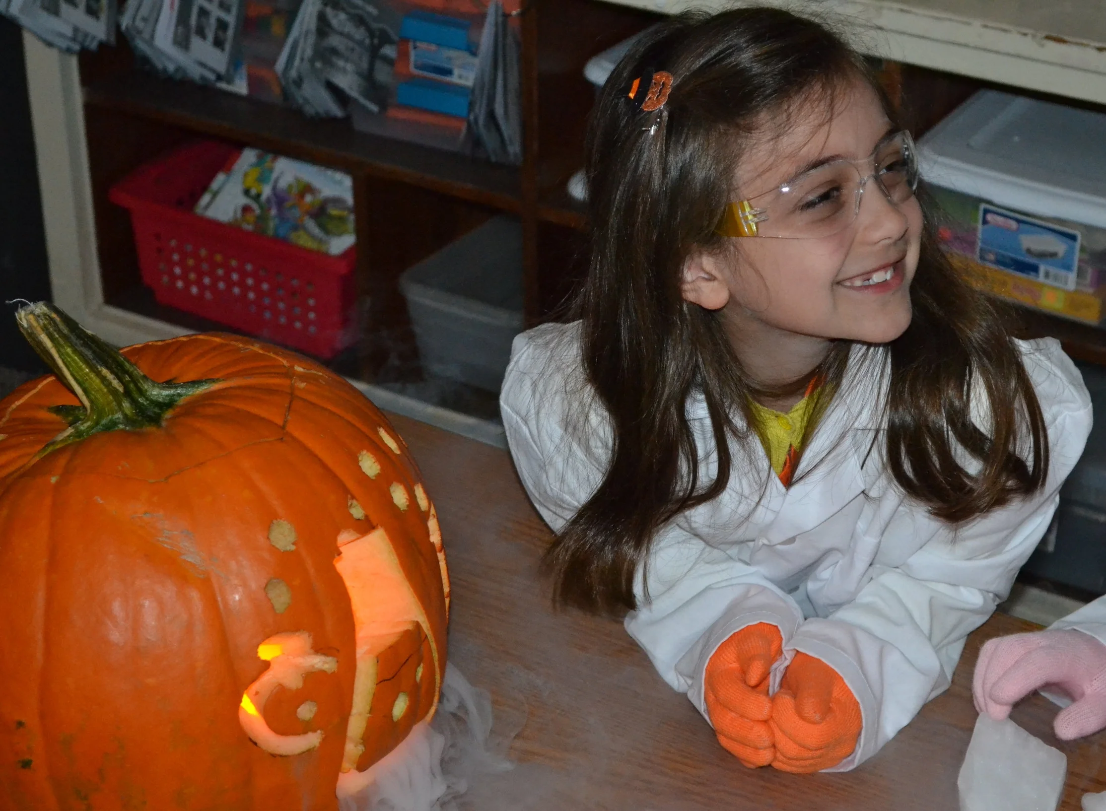 Spooky Pumpkins Outreach Event!