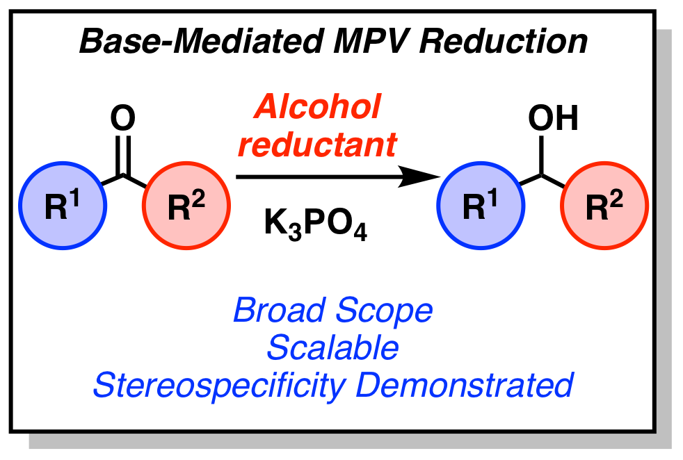 Reduction of Ketones using Secondary Alcohol Reductant under Mildly Basic Conditions published in Organic Letters