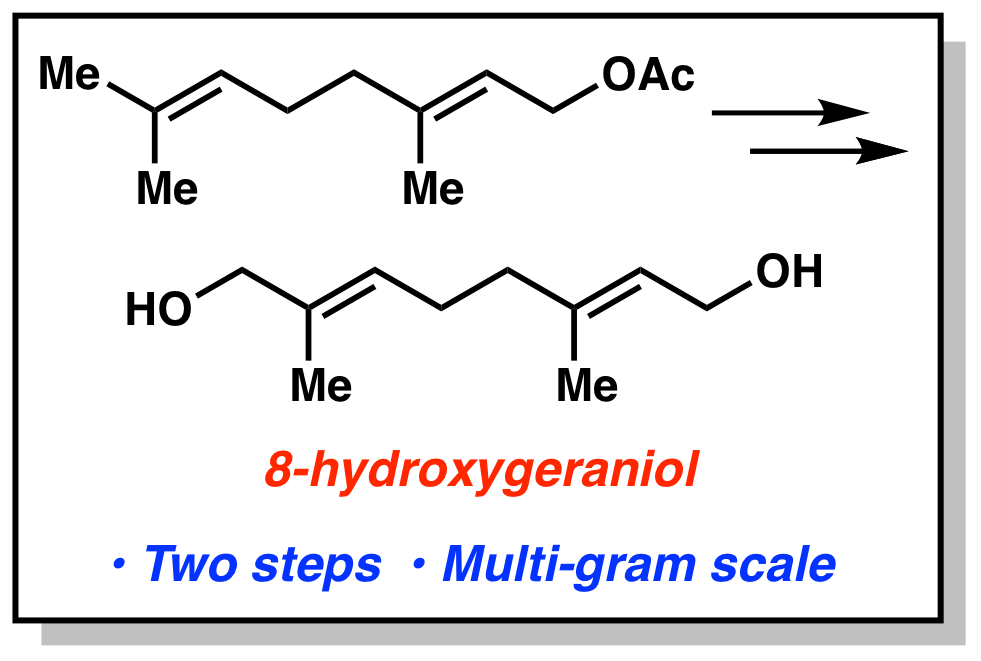 Synthesis of 8-Hydroxygeraniol Published in Organic Syntheses