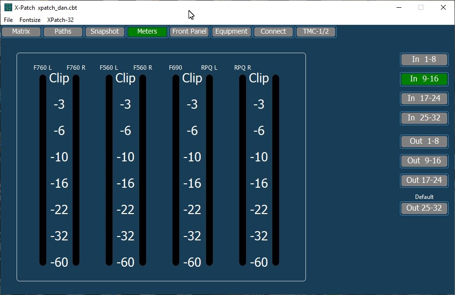 Meters Page