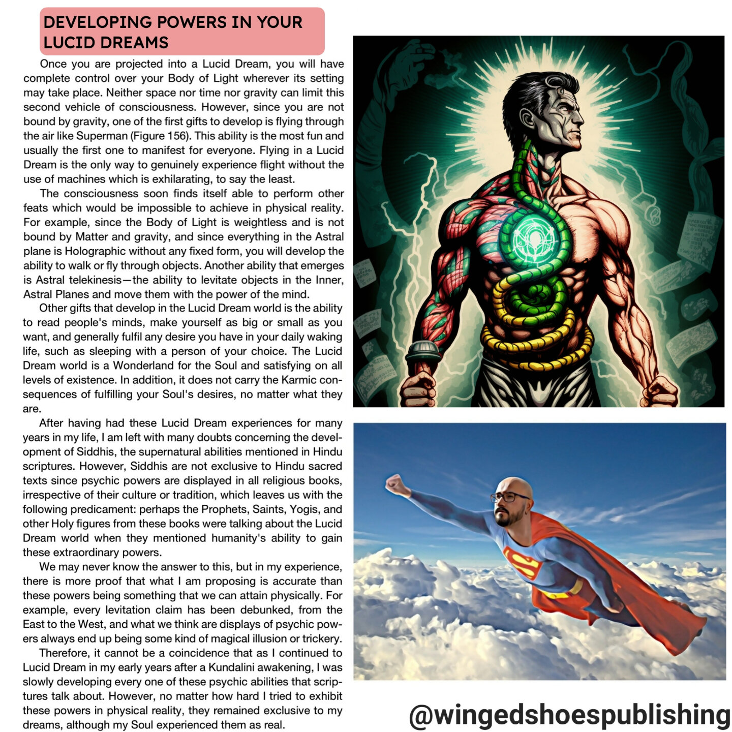 Excerpt and images from &quot;Serpent Rising: The Kundalini Compendium&quot; by Neven Paar, a 650-page 7&quot;x10&quot; textbook subtitled &quot;The World's Most Comprehensive Body of Work on Human Energy Potential.&quot;
.
.
OUT NOW!!! Click the lin