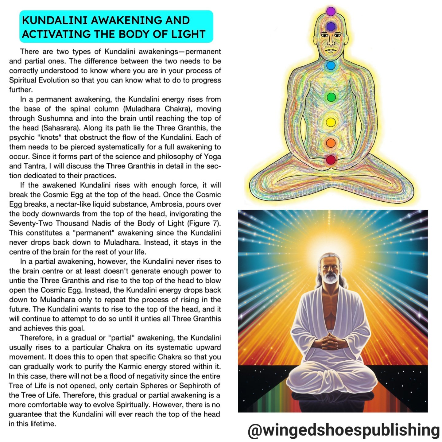 Excerpt and images from &quot;Serpent Rising: The Kundalini Compendium&quot; by Neven Paar, a 650-page 7&quot;x10&quot; textbook subtitled &quot;The World's Most Comprehensive Body of Work on Human Energy Potential.&quot;
.
.
OUT NOW!!! Click the lin