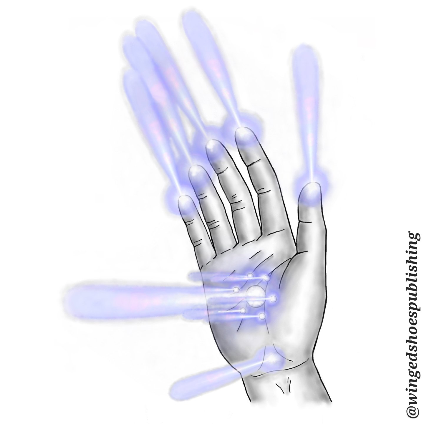 &quot;The Hand Chakras can be used to receive energy but also to send it out; it all depends on your intention. When you are receiving energy, the fingertips are involved, while when you are sending it out, you do so mainly through the Palm Chakras (