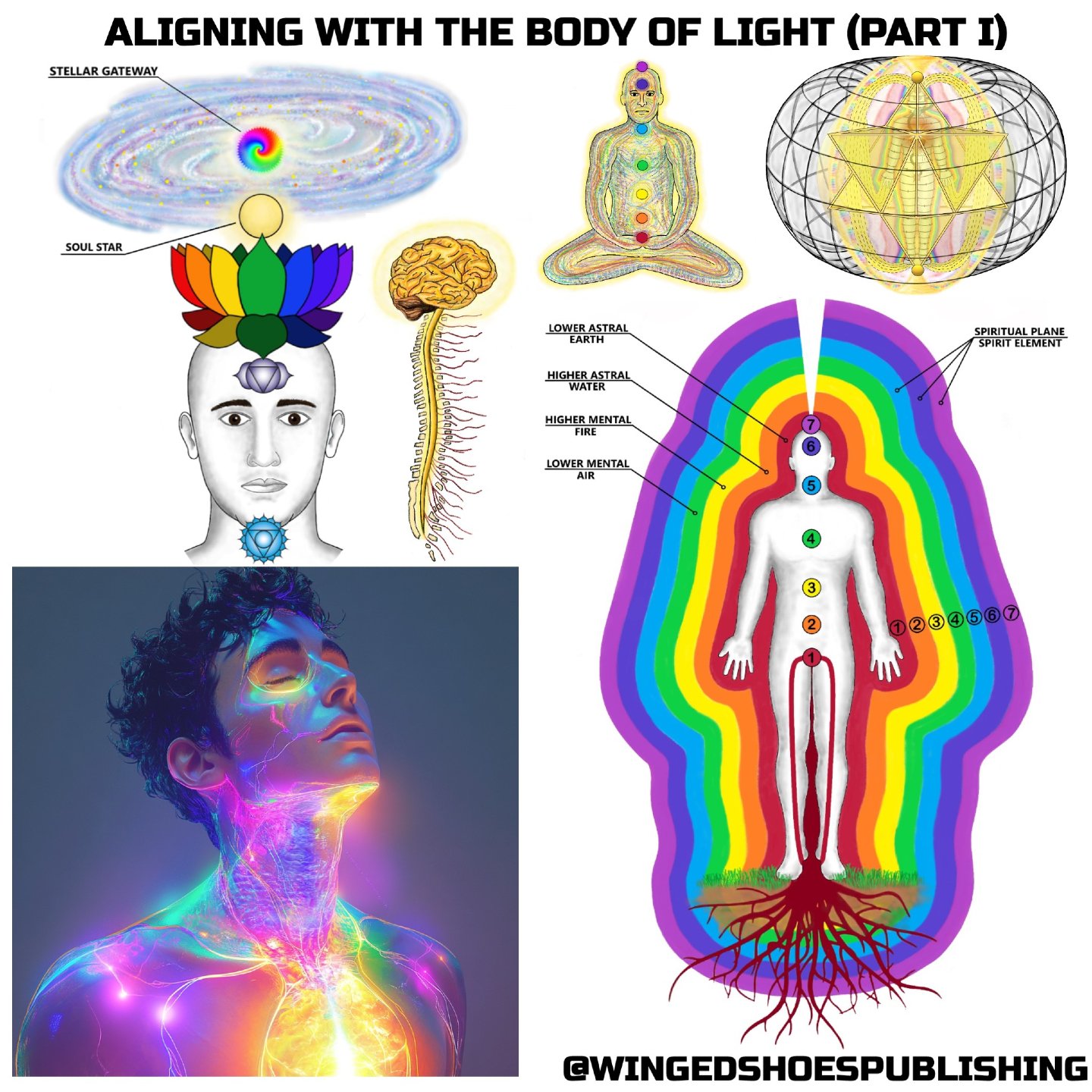 &quot;Once you have cleansed and tuned your lower four Chakras and mastered the Elements of Earth, Water, Fire, and Air, your consciousness can elevate and localise in the higher three Chakras of the Spirit Element, from where it will operate onwards