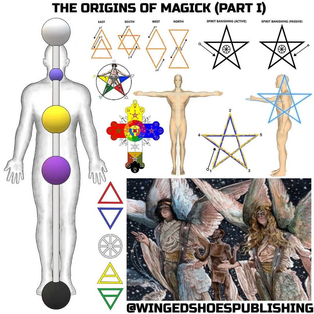 "The origins of Magick are veiled in mystery and intrigue. According to the Book of Enoch, before the event of Noah's Flood, there existed a group of otherworldly Beings called the Watchers. In the Old Testament, the Watchers are said to be Ange