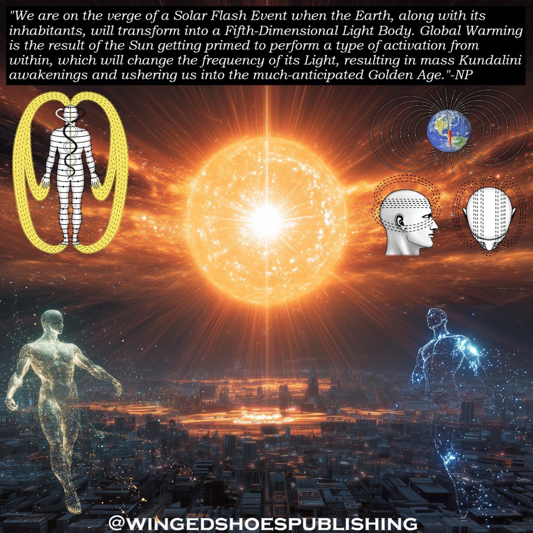 "Many Ascension stories from Ancient traditions and religious scriptures say that there will come a time when the Earth, along with all its inhabitants, will transform into a Fifth-Dimensional Light Body. They say that our Planet will have a phy