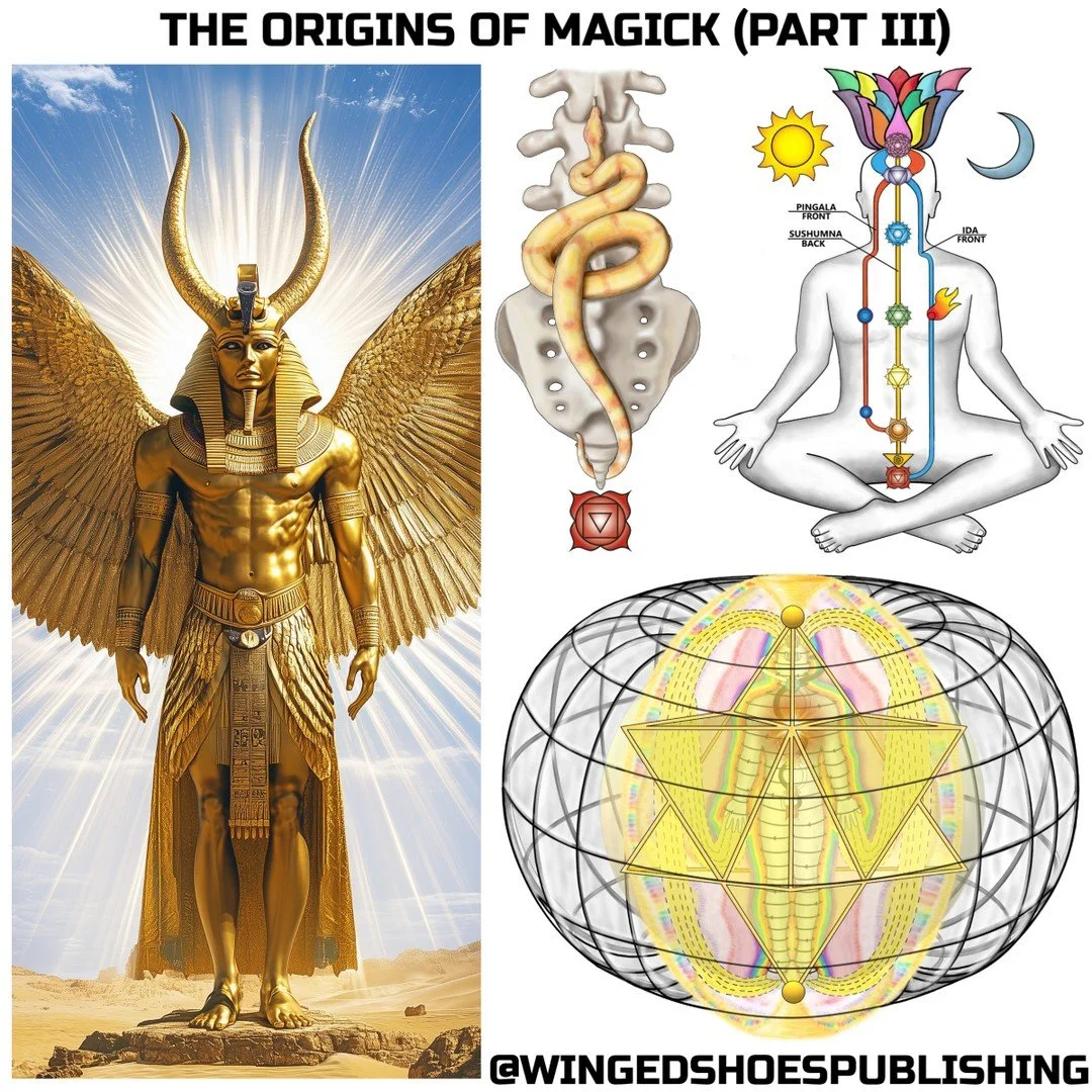 THE ORIGINS OF MAGICK (PART III)
"Ancient Astronaut theorists believe that humans had contact with Extraterrestrials in the remote past and that our evolution was furthered by them when they mixed our genetics with theirs and gave us intelligenc