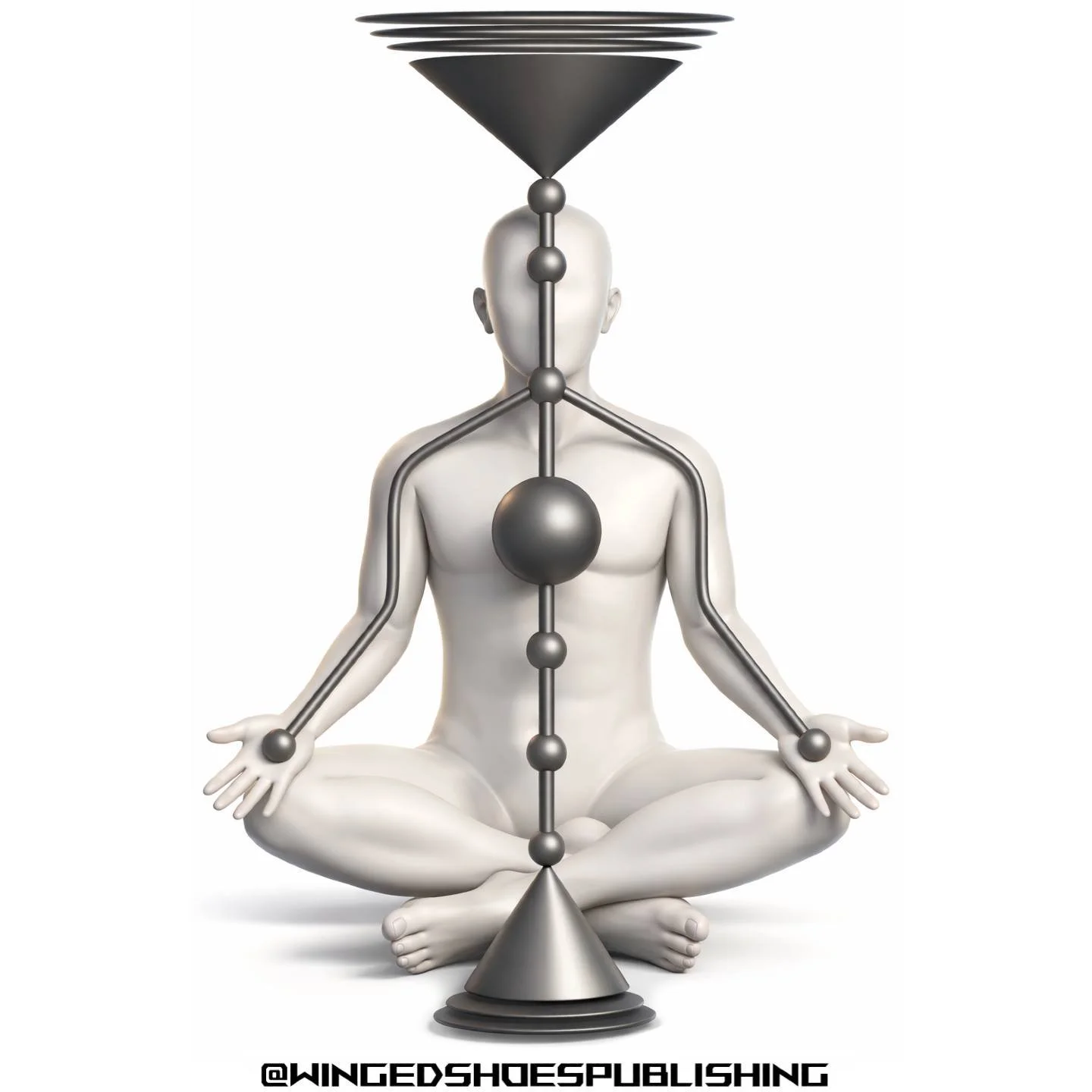 "The Palm Chakra, located at the center of the hand, is one of the most important Minor Chakras and becomes fully activated during a Kundalini awakening. Directly connected to Sahasrara and the Spirit Element, it mirrors the Sole Chakra in the f