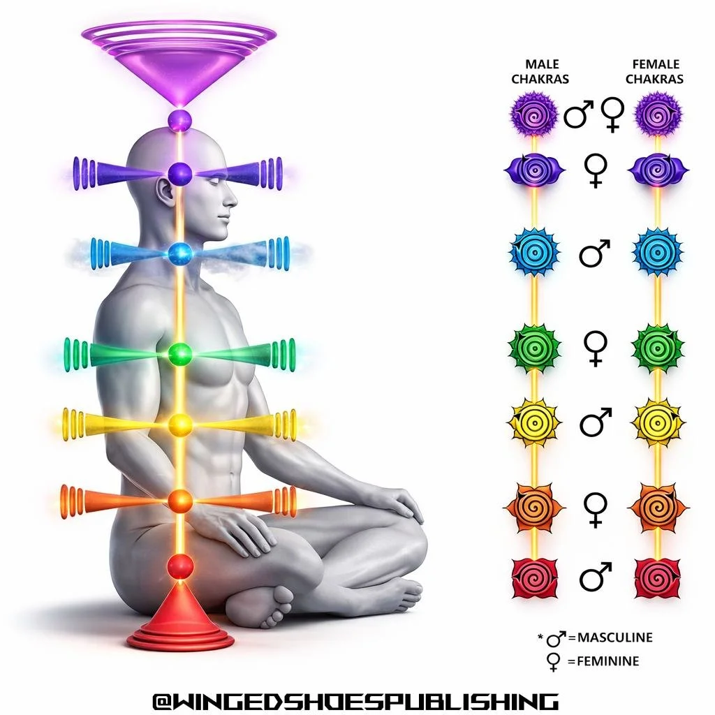 "At the foundation of the human energy system lies a profound truth: duality is built into our very being. Every person carries both masculine and feminine currents&mdash;active and receptive, projective and absorptive&mdash;flowing through the 