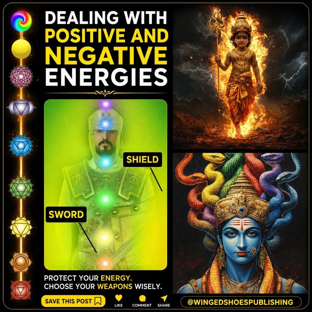 "As a Kundalini awakened initiate, you will soon learn that you have two choices in life. One, you can stay as a part of society and learn to live with the negativity and challenges that daily life can bring, or two, you can leave your community