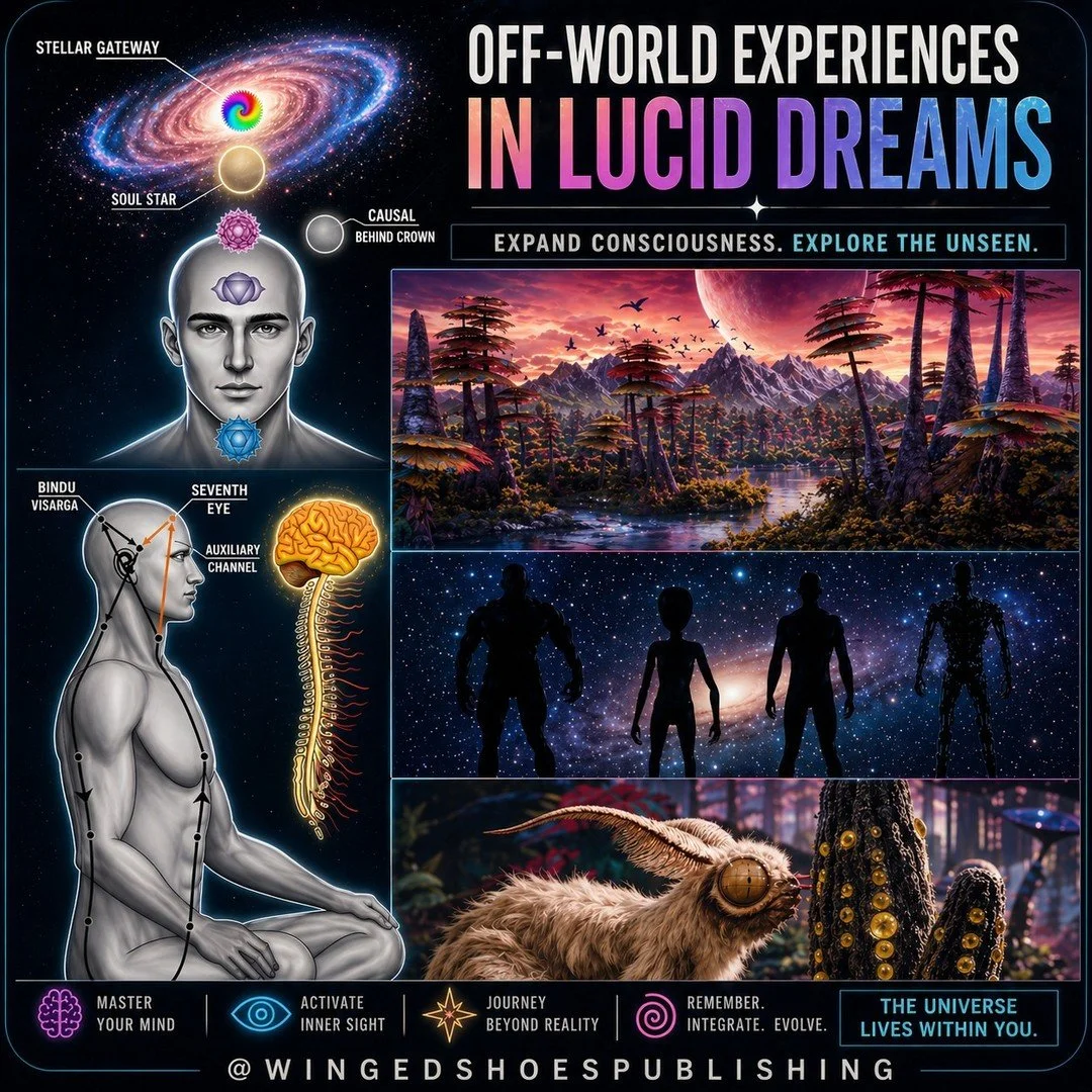 "When I was experiencing Chakras above the Crown, I visited vast and majestic, never-before-seen lands and experienced emotional rapture that is the stuff of legends. My boundless consciousness vaulted me across Time and Space to the furthest re