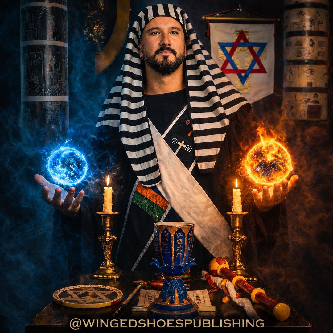 This is the regalia of the Golden Dawn Outer Order.

People often ask where my teachings come from&mdash;especially the material connected to *The Magus*. The answer is in this image. Unlike many self-proclaimed &ldquo;spiritual authorities&rdquo; on