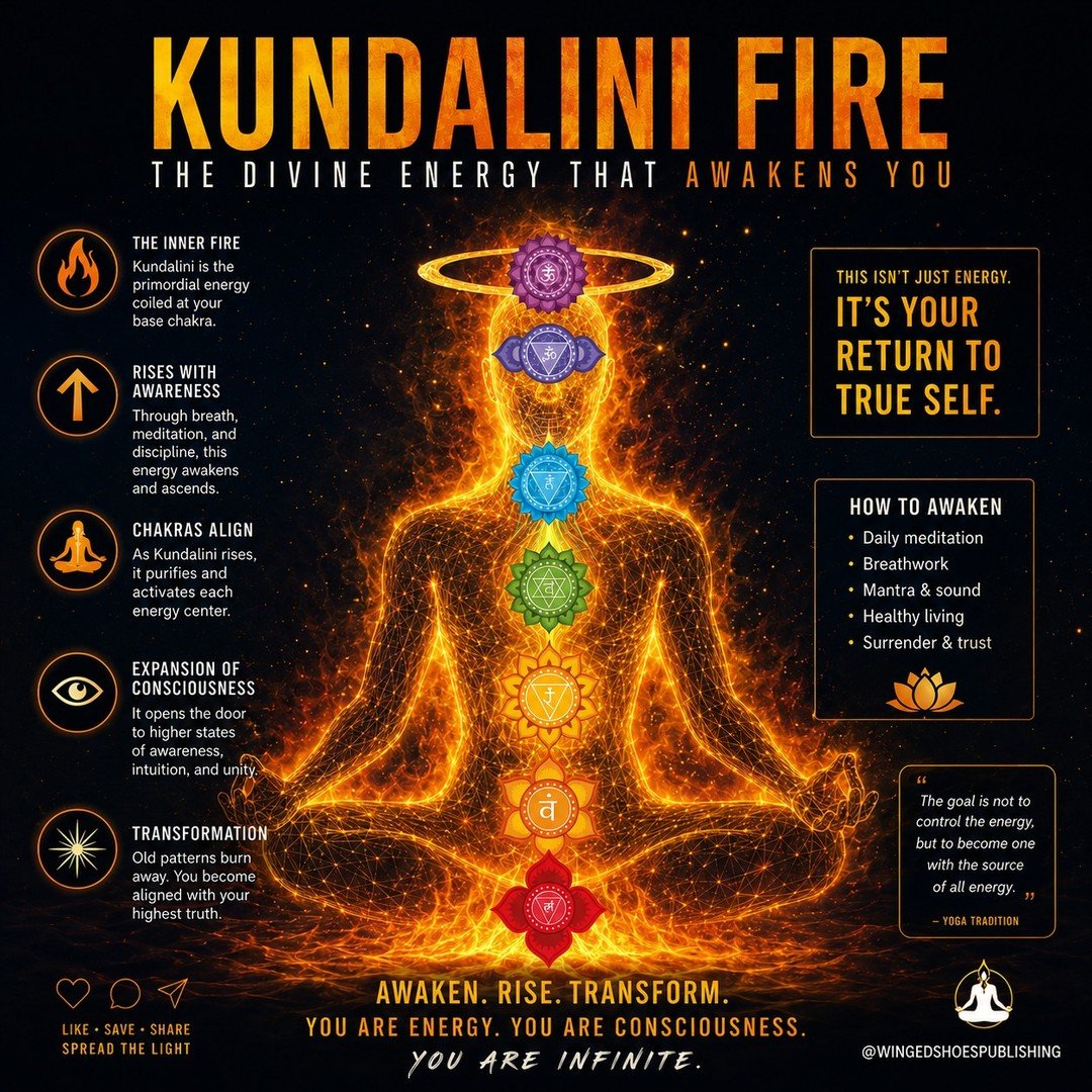 "This sublimated Kundalini Fire, which I can only describe as a cooling, Mercurial Spirit, is meant to fuel the Kundalini circuit. While the Kundalini begins as a raging fire, remember that this state is only one of its temporary forms. Knowing 