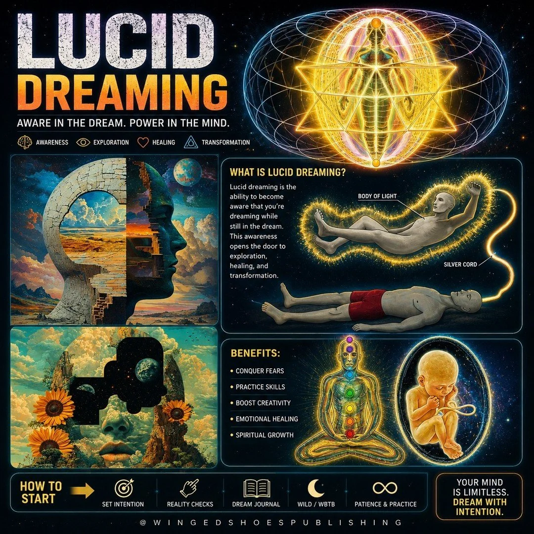 "About three to four months into the Kundalini transformation process, you begin to Lucid Dream. Considering the awe and wonder of the Lucid Dream world, this is one of the first Spiritual gifts that manifest for the Kundalini awakened individua