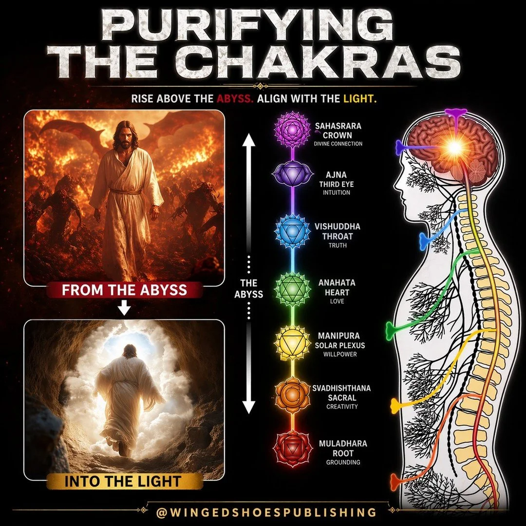 "Through Chakric purification, you alter your beliefs about yourself and the world. After all, if you are to experience the Divine Light within you, a complete transformation of your character and personality is necessary. You must become a Spir