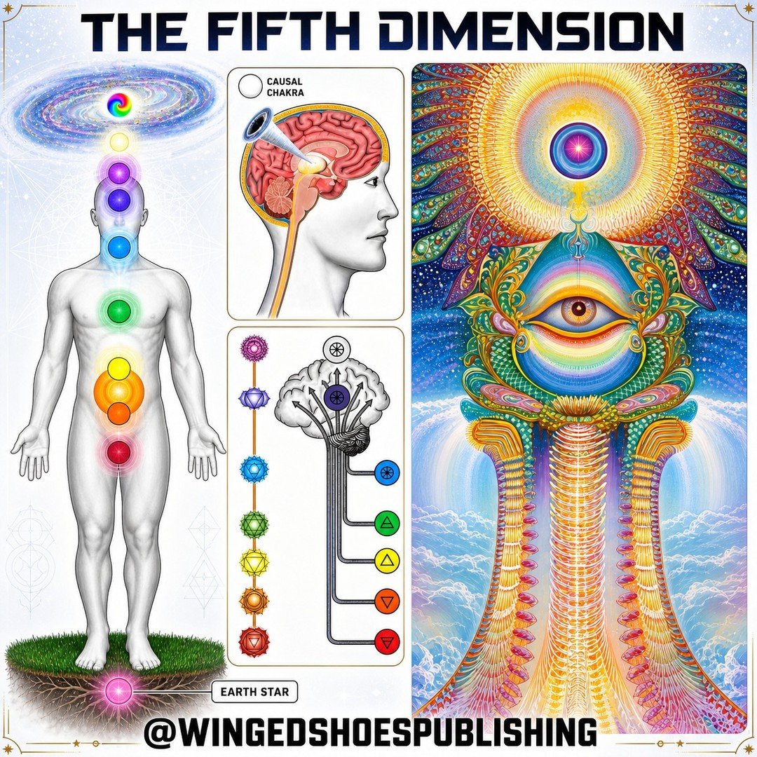 "Most religions and Spiritual traditions agree that the Fifth Dimension is the highest realm a Soul can reach and the final frontier in human consciousness. The Fifth Dimension is the dimension of the White Light that underlies all of manifested