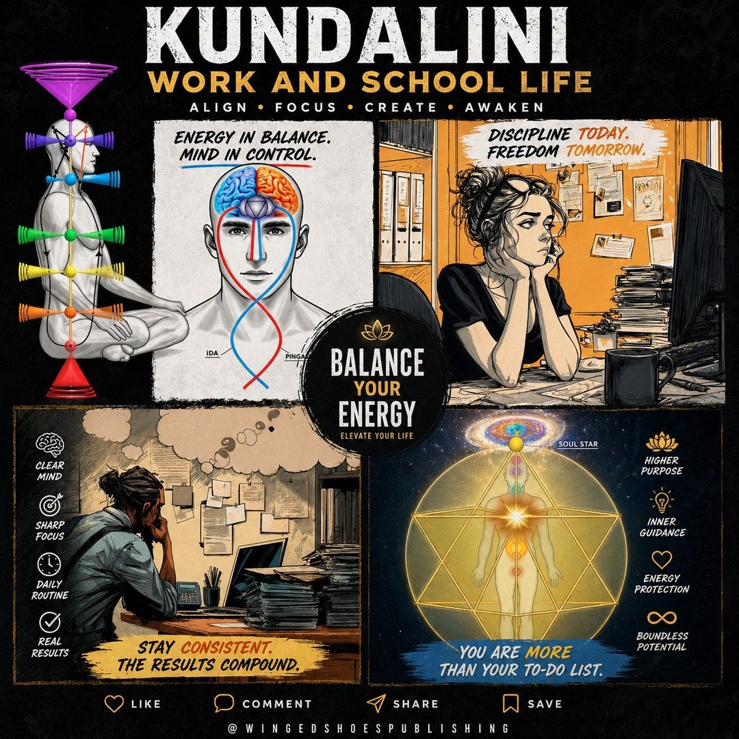 "One of the significant challenges of the Kundalini awakening and transformation process is performing at work or in school. I am targeting work and school here since I am talking about the nine to five obligations we put forth to maintain a hea